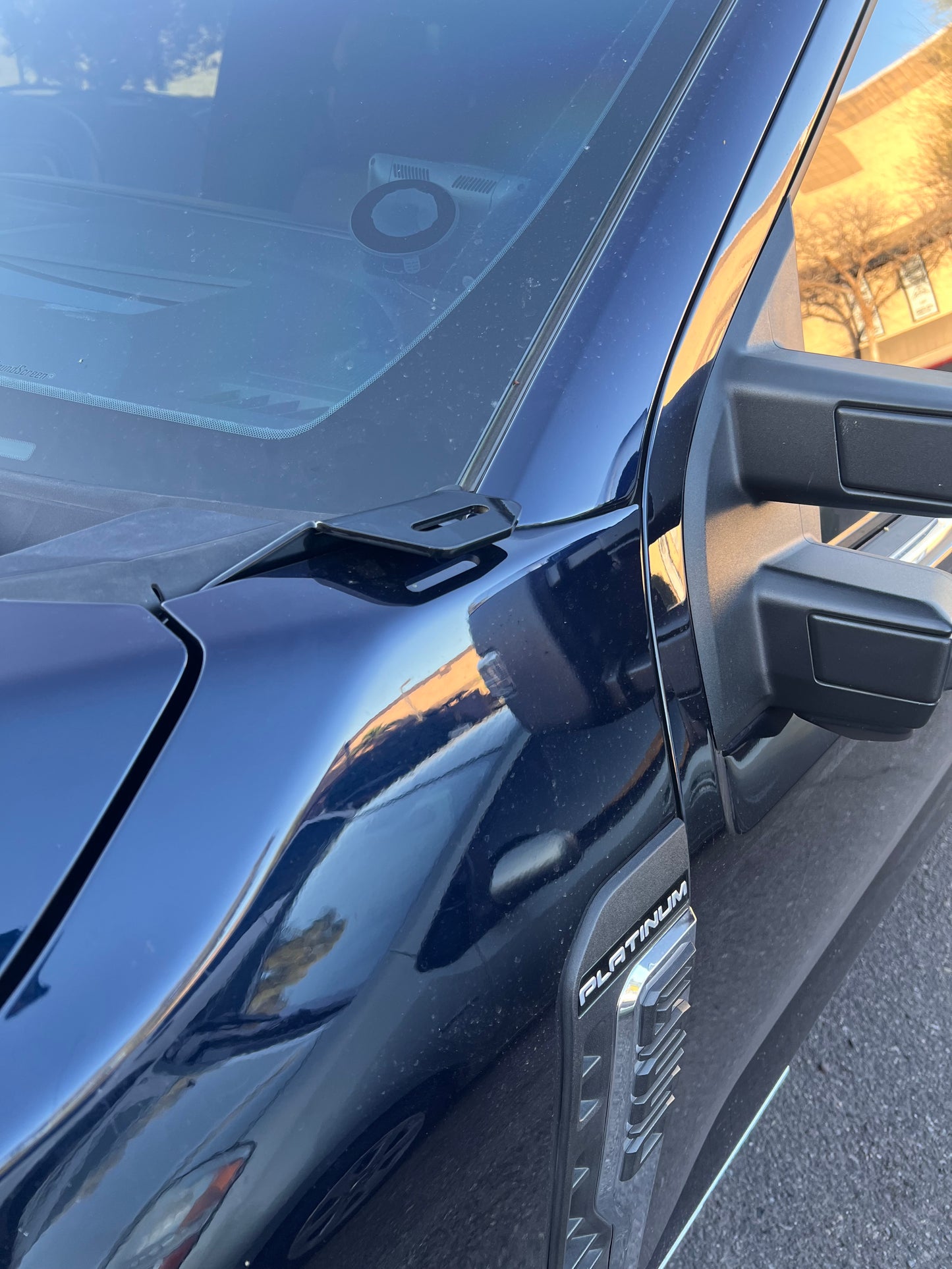 2023+ Ford Super Duty Ditch Light/ A-Pillar Brackets