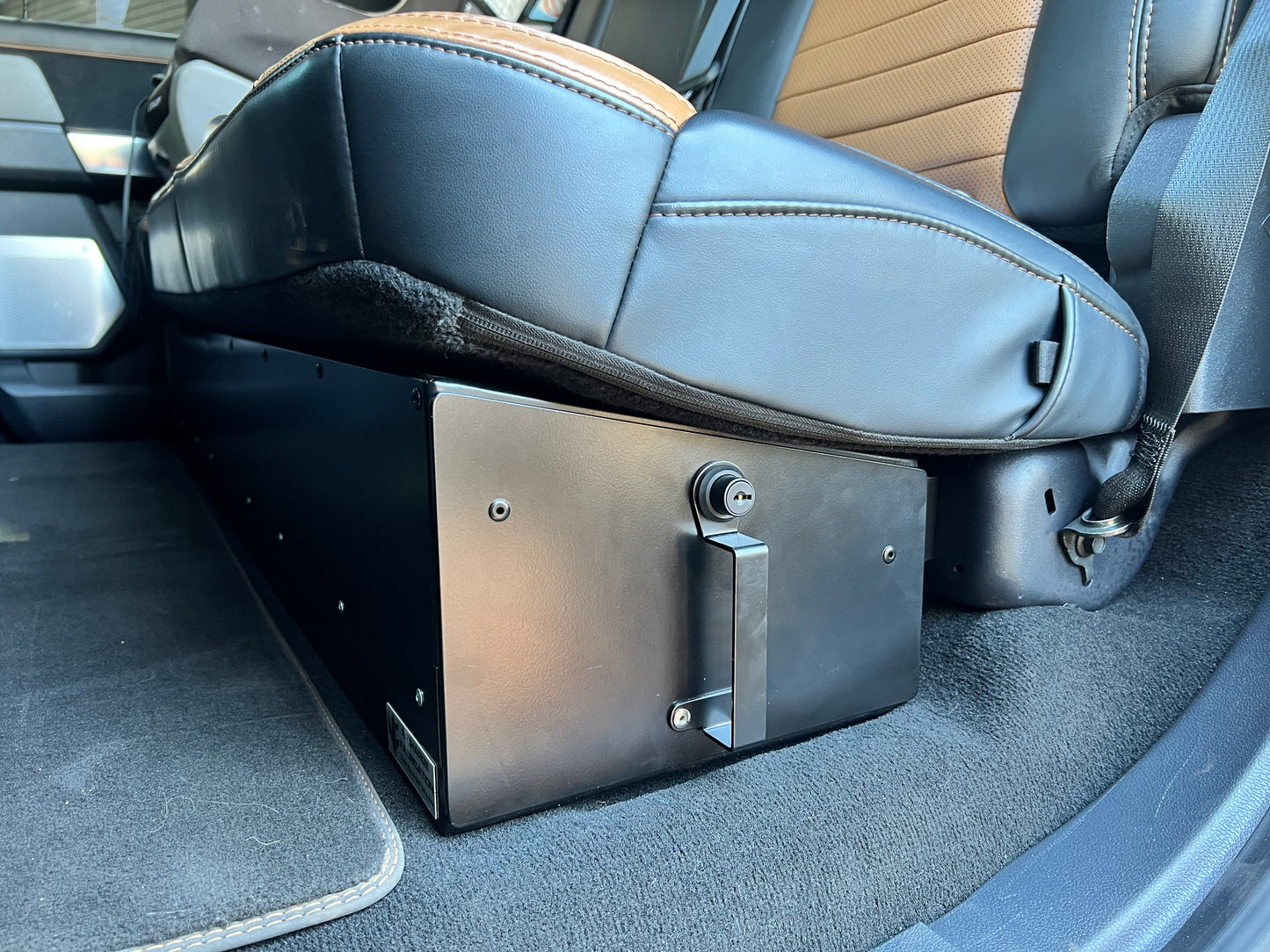 Ford F-Series Under Seat Storage Toolbox w/ Dual 50/50 Drawers