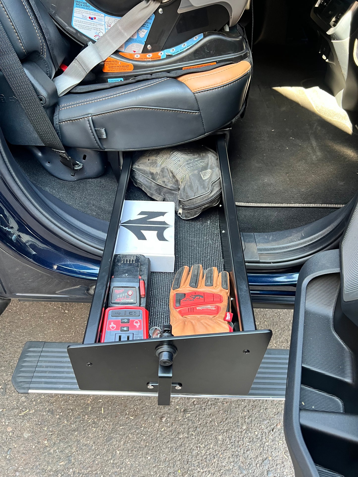 Ford F-Series Under Seat Storage Toolbox w/ Dual 50/50 Drawers