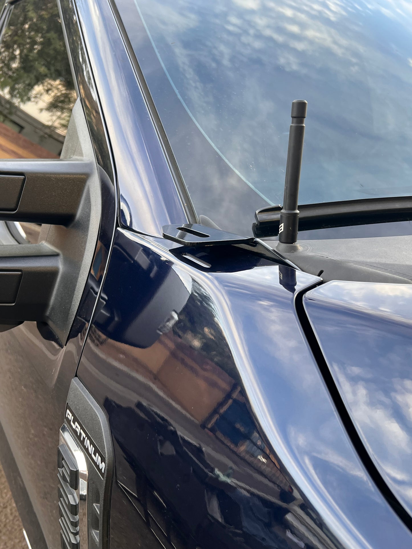 2023+ Ford Super Duty Ditch Light/ A-Pillar Brackets