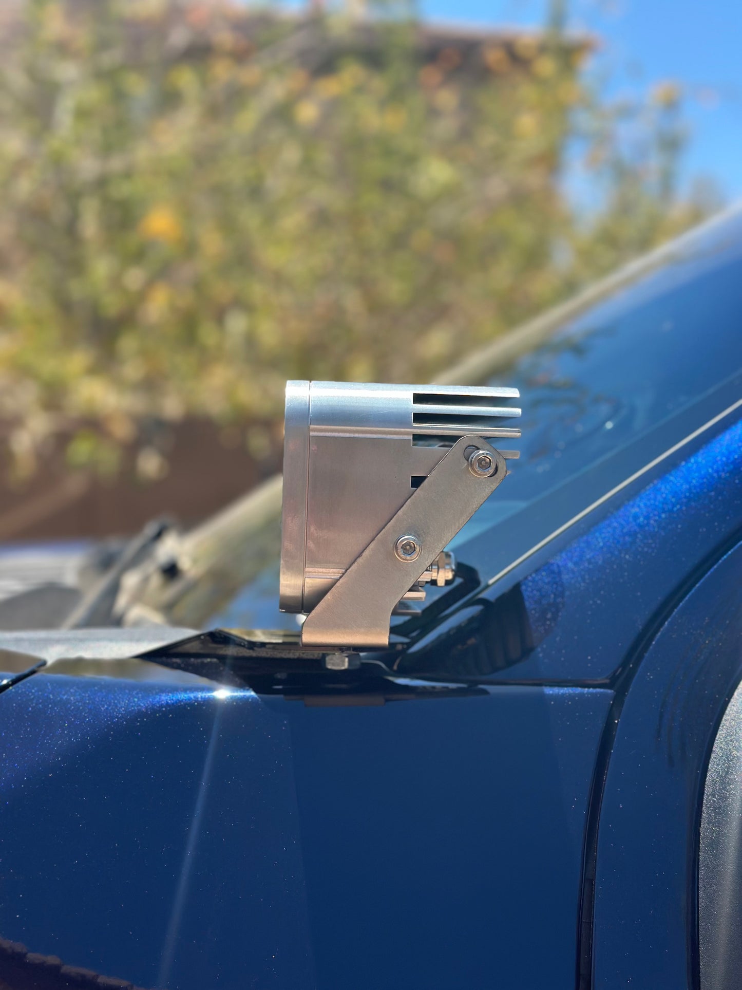 2023+ Ford Super Duty Ditch Light/ A-Pillar Brackets