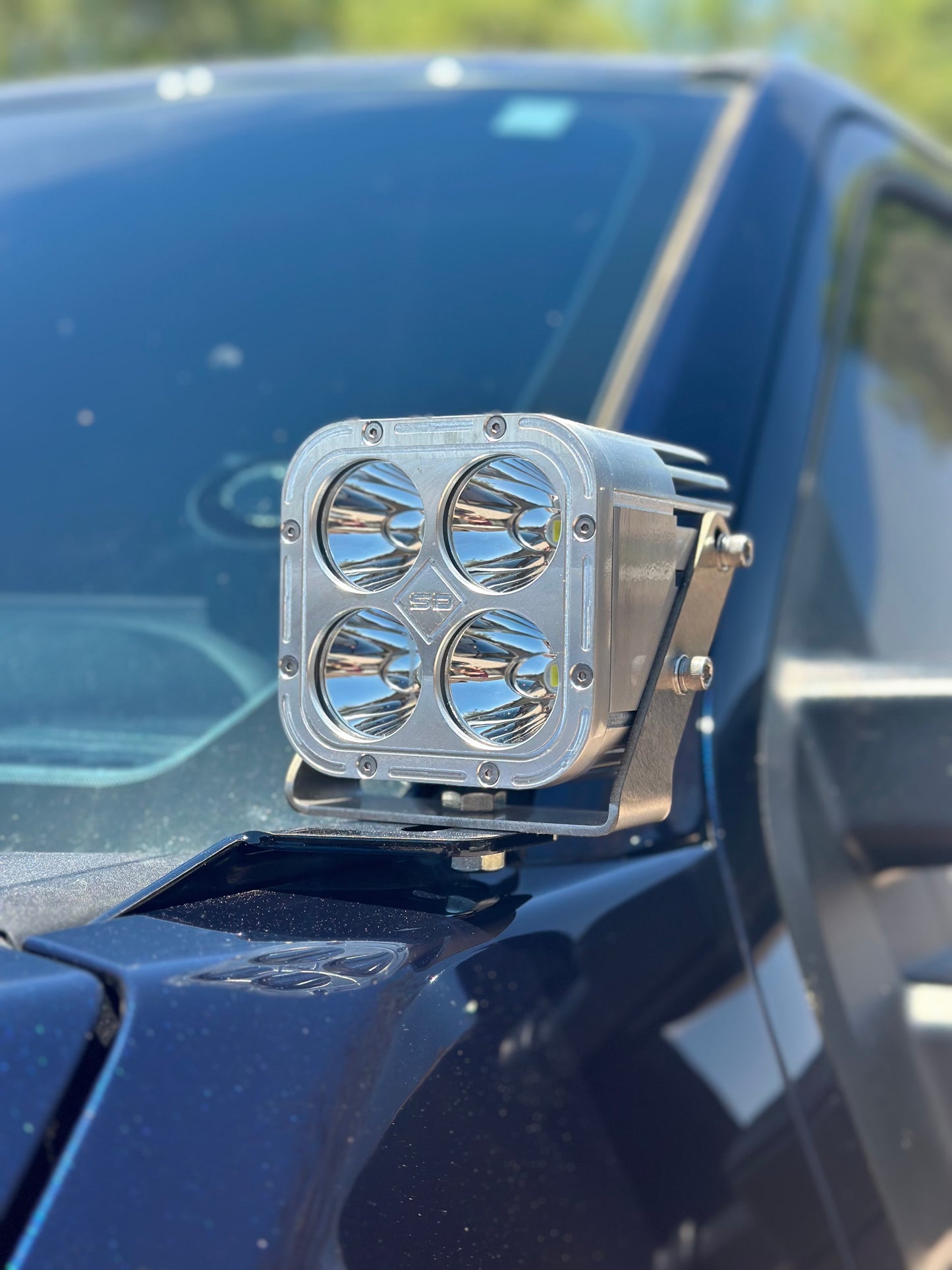 2023+ Ford Super Duty Ditch Light/ A-Pillar Brackets