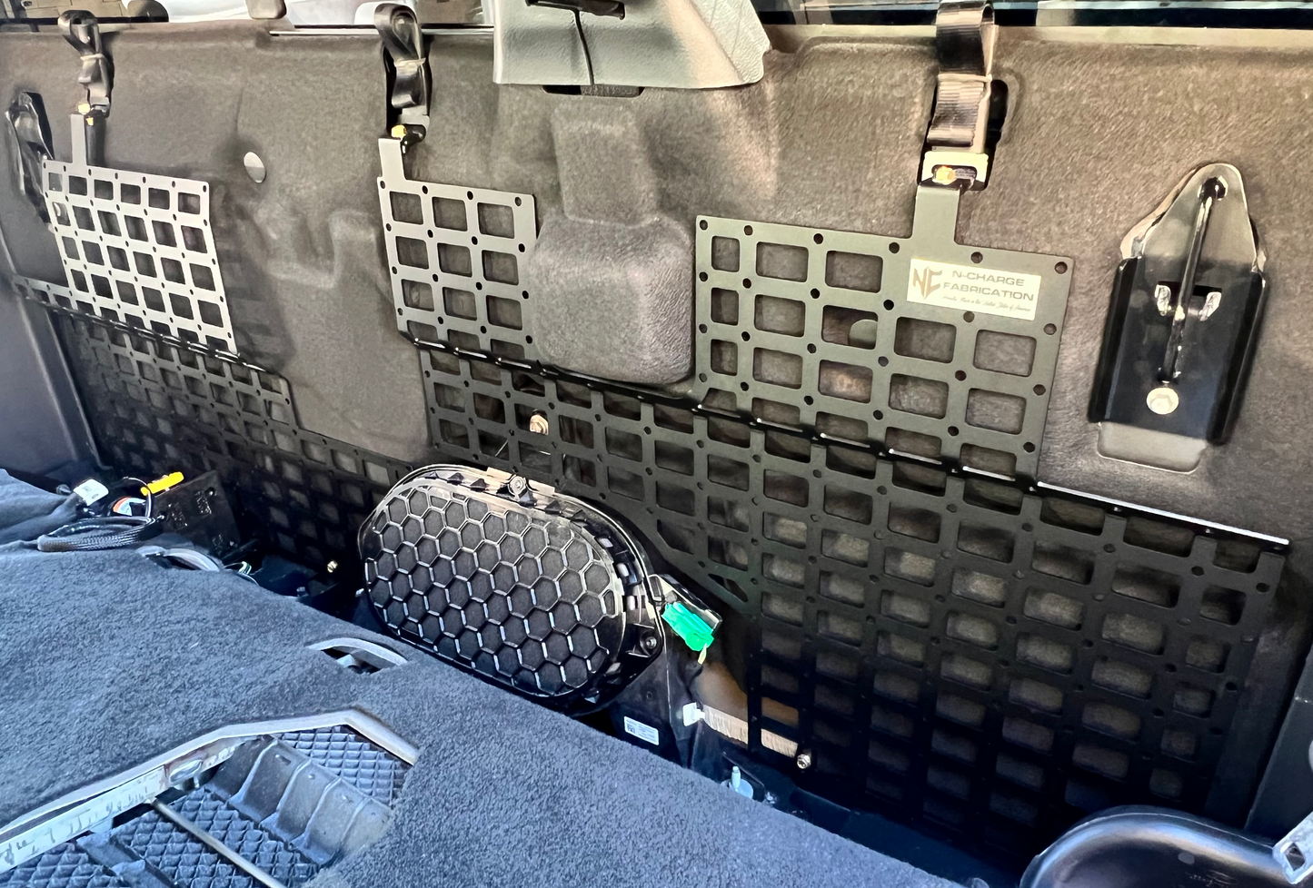Ford F-Series Behind Seat Molle Panel Kit-Superduty Sub