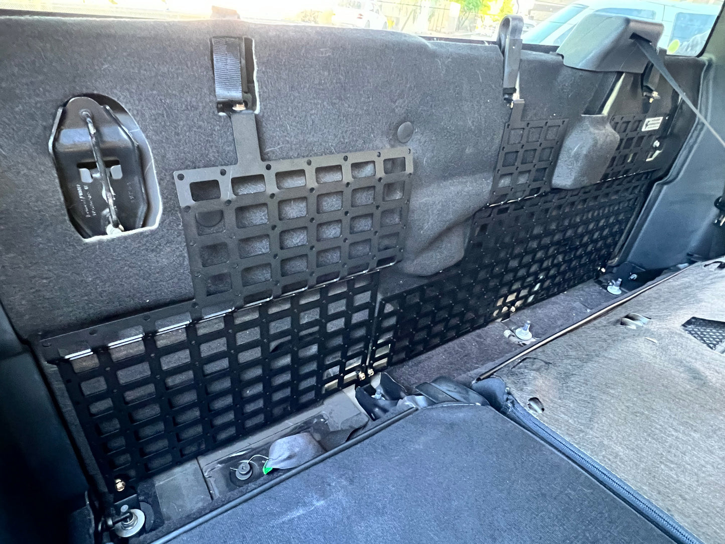 Ford F-Series Behind Seat Molle Panel Kit-No Sub