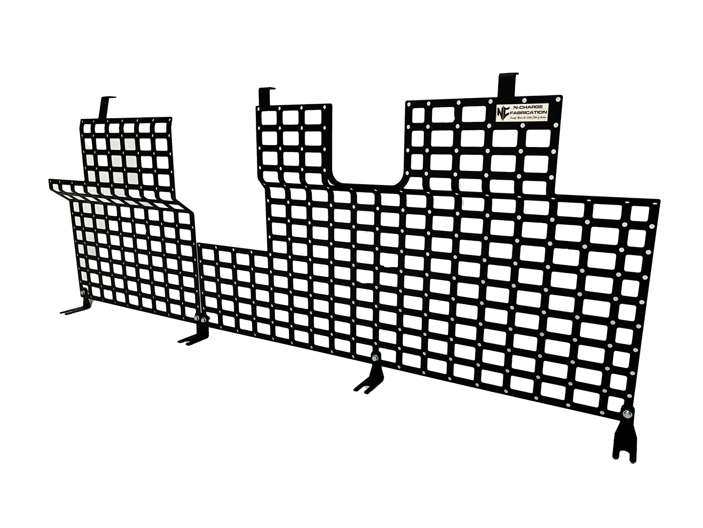 Ford F-Series Behind Seat Molle Panel Kit-No Sub